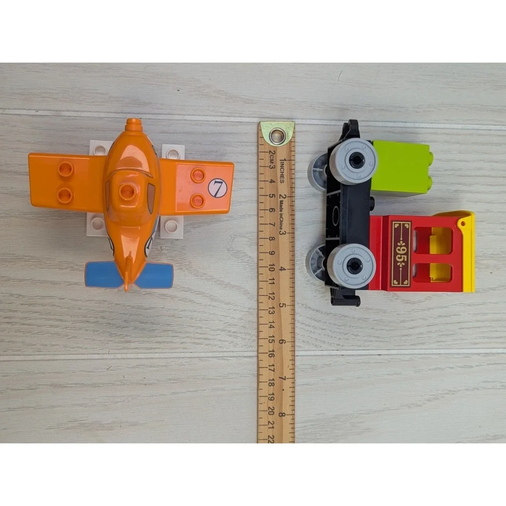 LEGO Duplo‎ Disney parts figures Pooh Woody Toy Story train car Dusty plane Jake